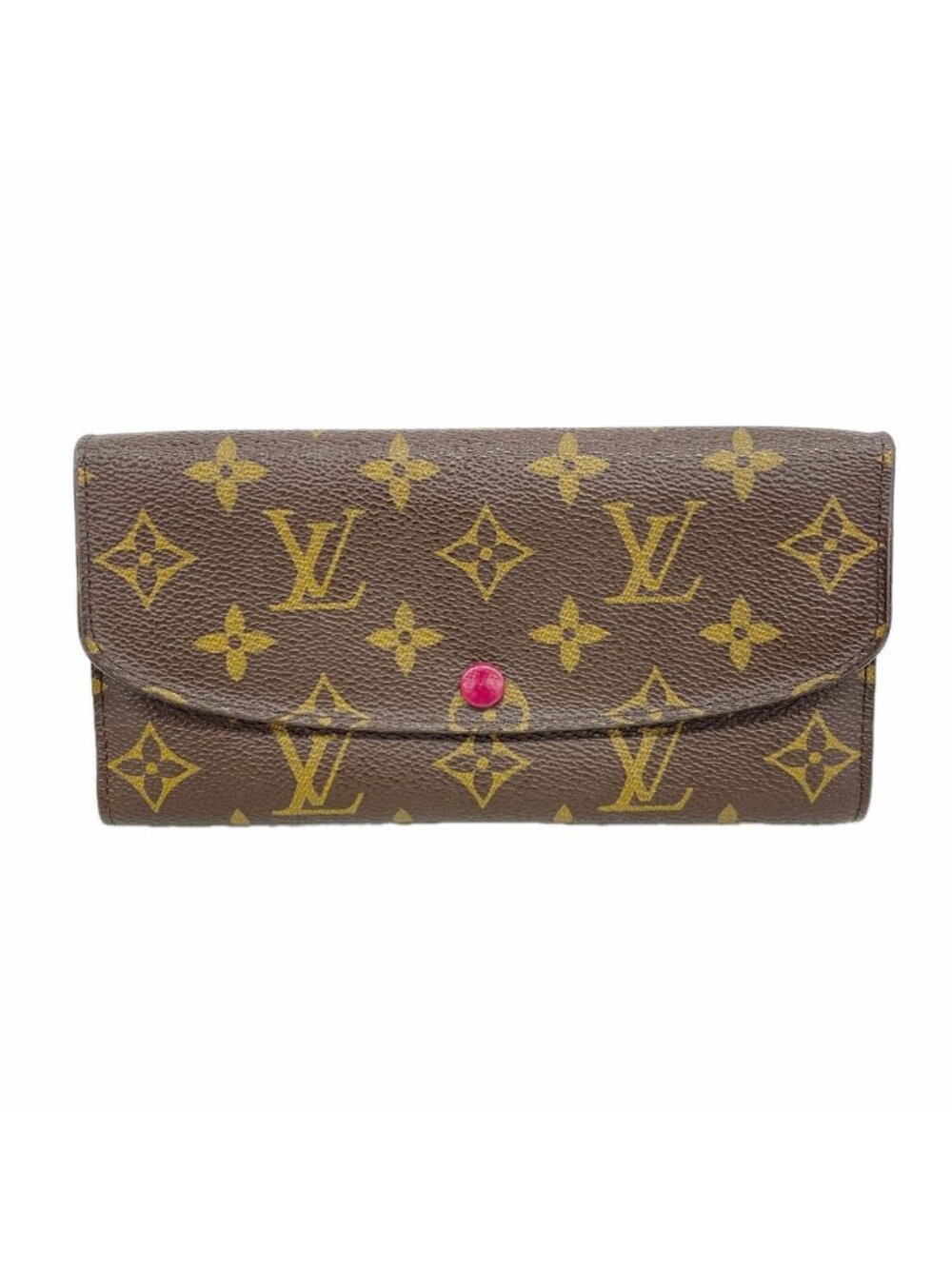 Louis Vuitton Wallet Monogram Portefeuille Emily Fuchsia